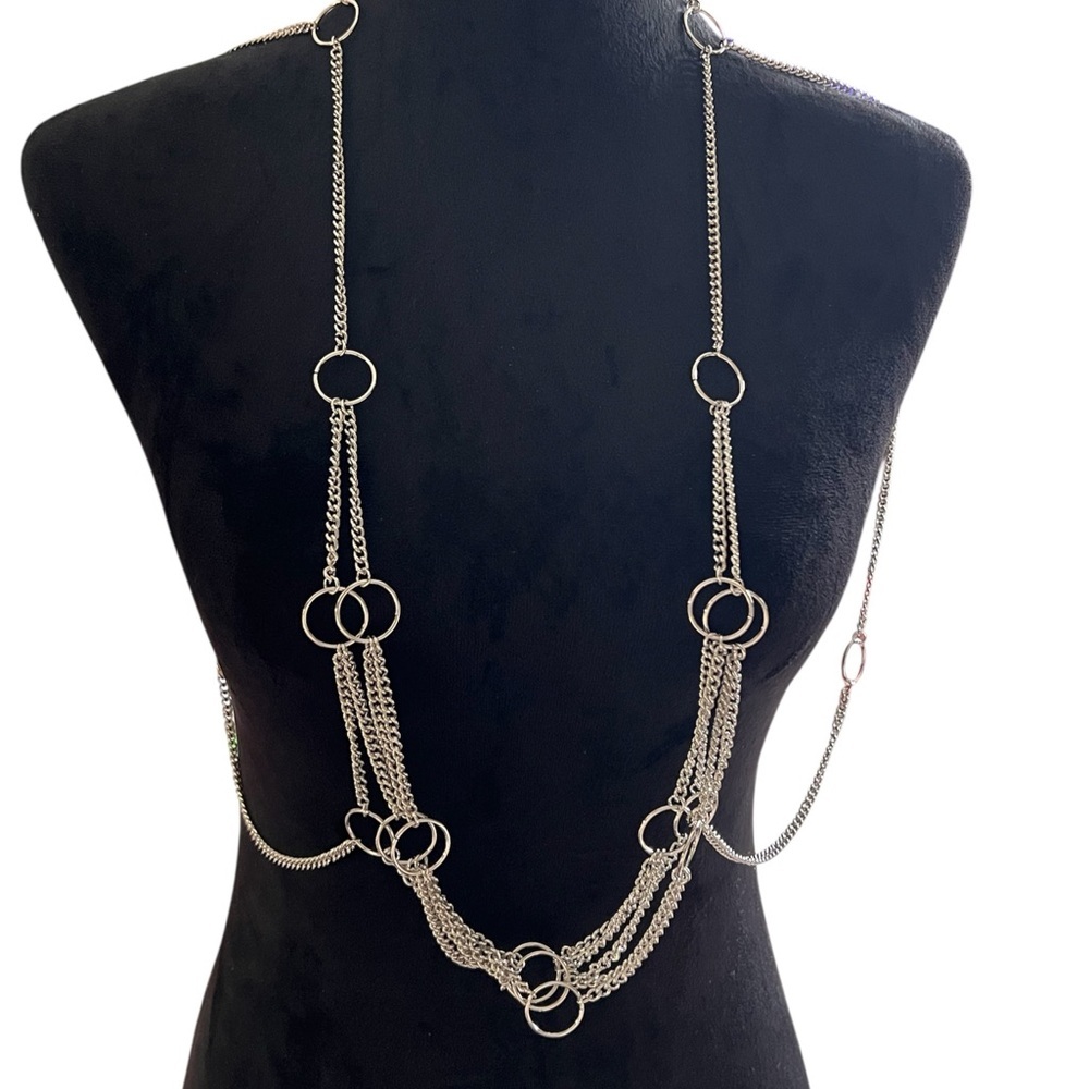 Akira Silver Tone Chain Necklace